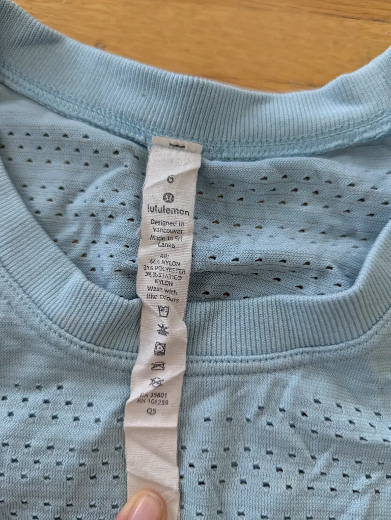 Lululemon Breathable Long Sleeve Shirt image indicator(2)