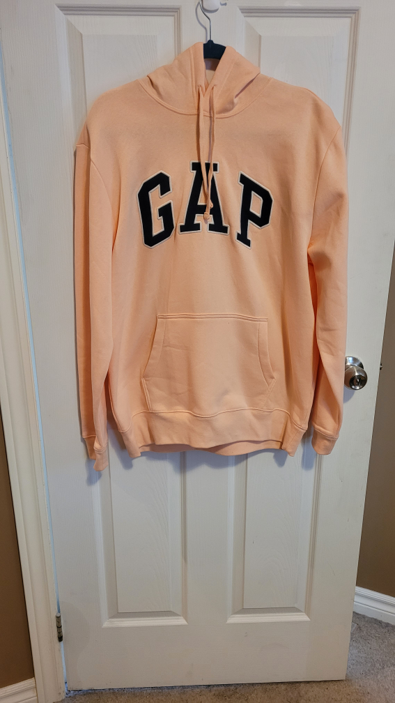 GAP Hoodies - White and Peach