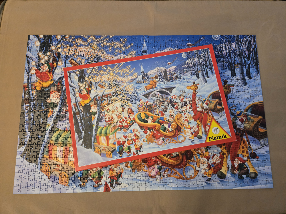 Christmas Jigsaw 1000 Piece Puzzle - photo 2