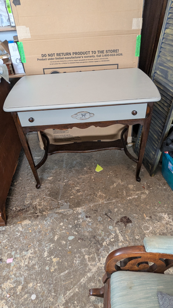 Vintage Painted Writing Desk