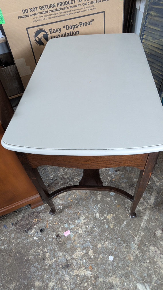 Vintage Painted Writing Desk - photo 4