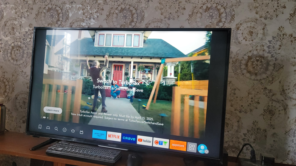 Sharp Smart TV, 4K 43"