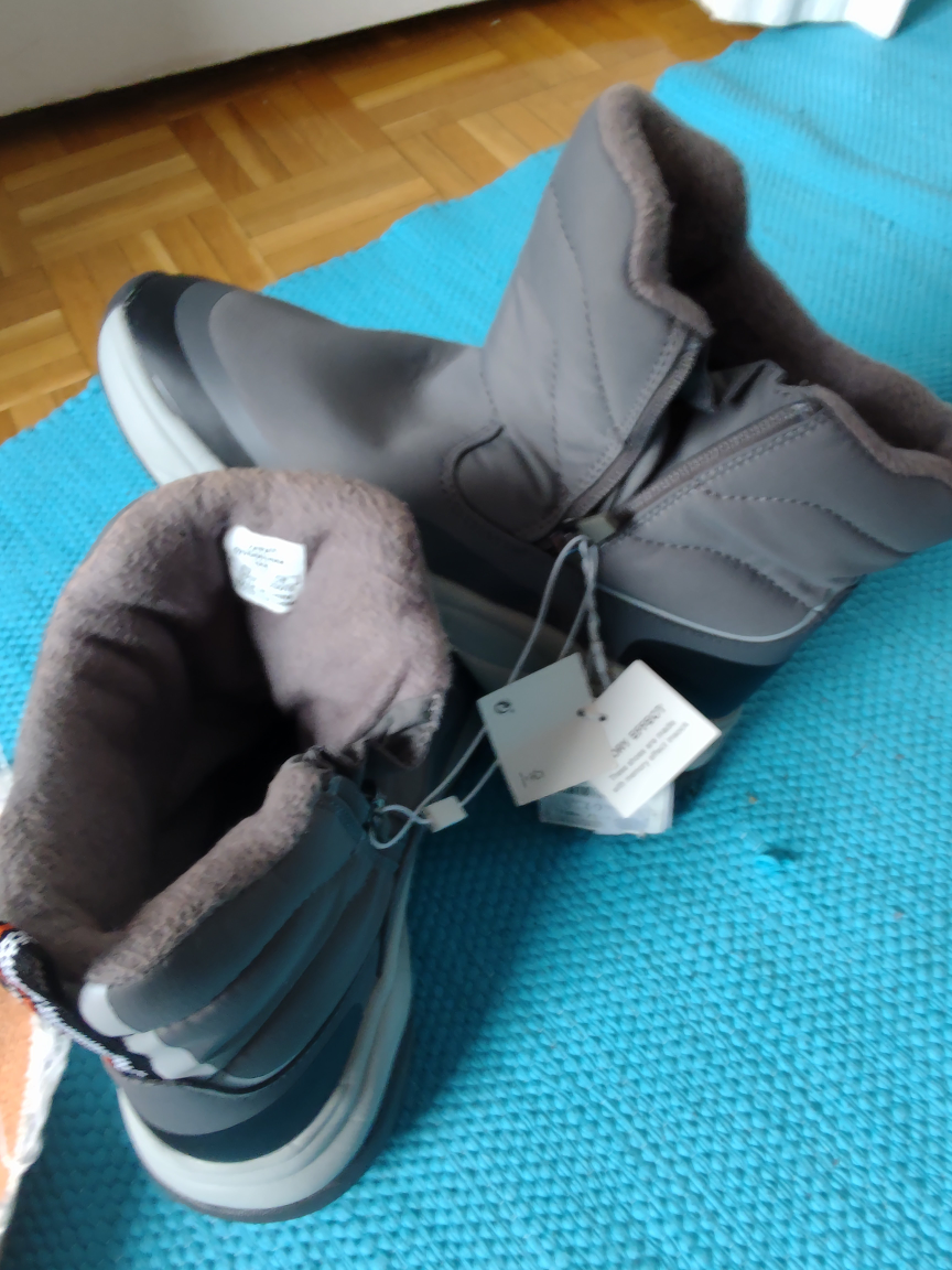 Zara Grey Winter Boots Size 25 - photo 3