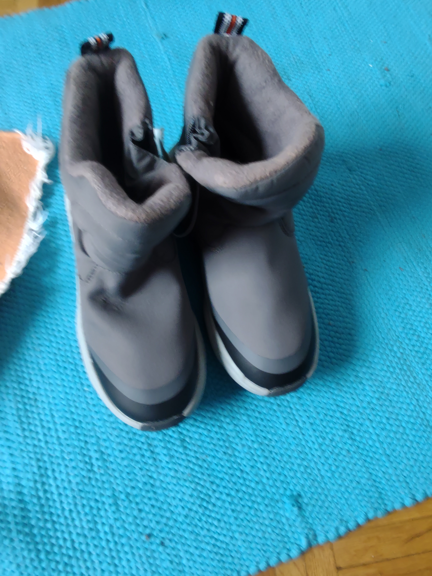 Zara Grey Winter Boots Size 25