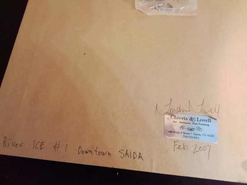 Framed Winter Landscape Painting by Jack Chivvis💚 image indicator(10)