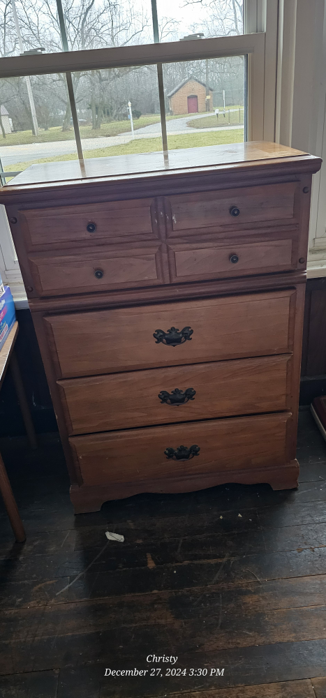 Vintage Wooden Chest of Drawers