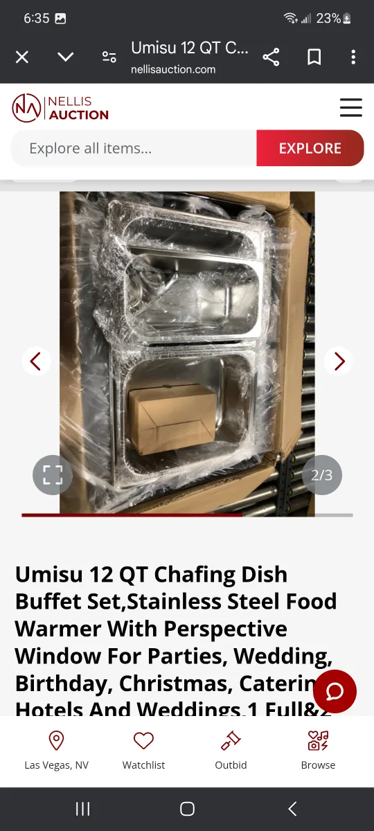 Ummisu 12 QT Chafing Dish Buffet Set - Stainless Steel Foo image indicator(7)