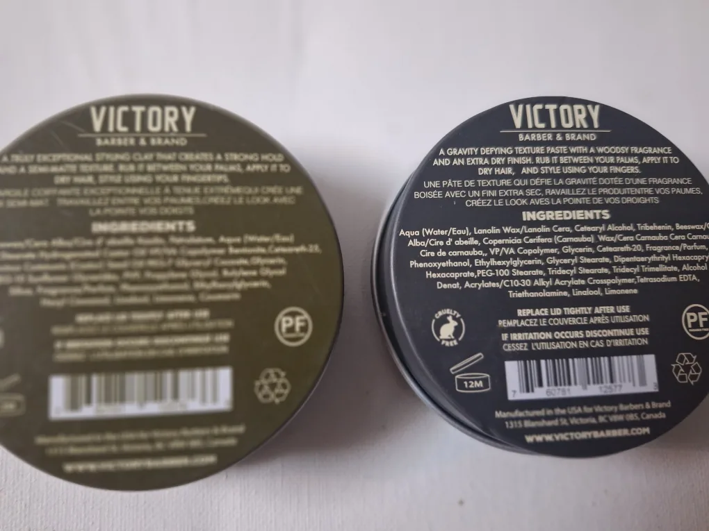 Victory Claymore Strong Hold & Super Dry Weightless Hair  Paste image indicator(2)