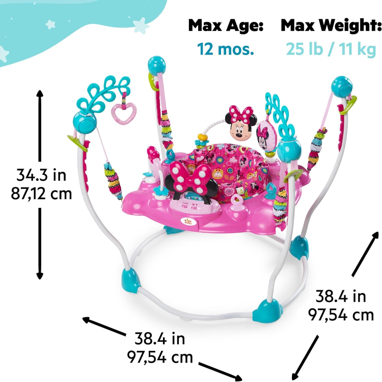 MINNIE MOUSE PeekABoo Activity Jumper - photo 5