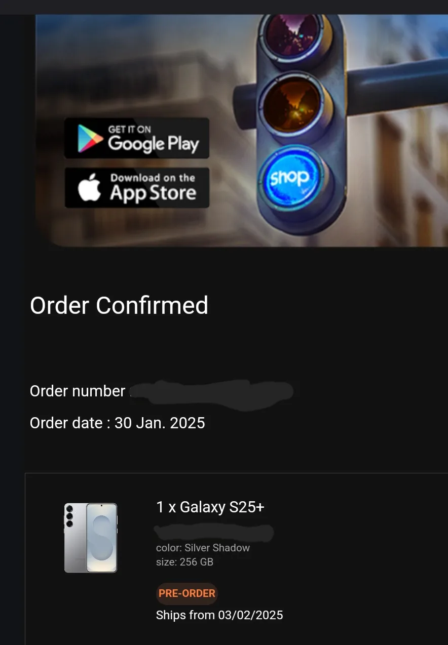 Samsung Galaxy S25+ - Silver Shadow - 256GB - New in Box image indicator(4)