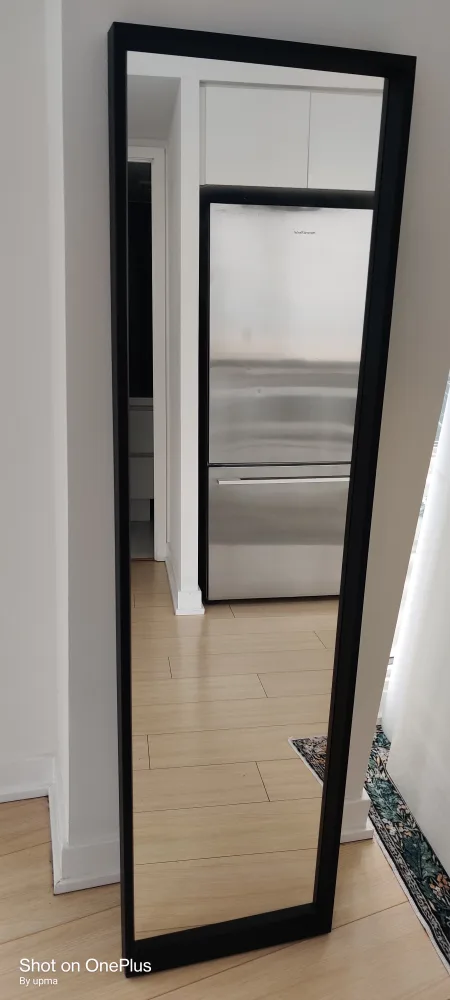Full Length Mirror with Black Frame thumbnail