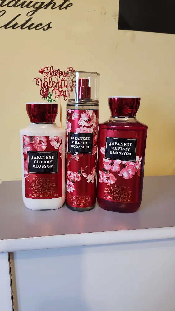 Japanese Cherry Blossom Valentines Gift Set 🏈 image indicator(2)
