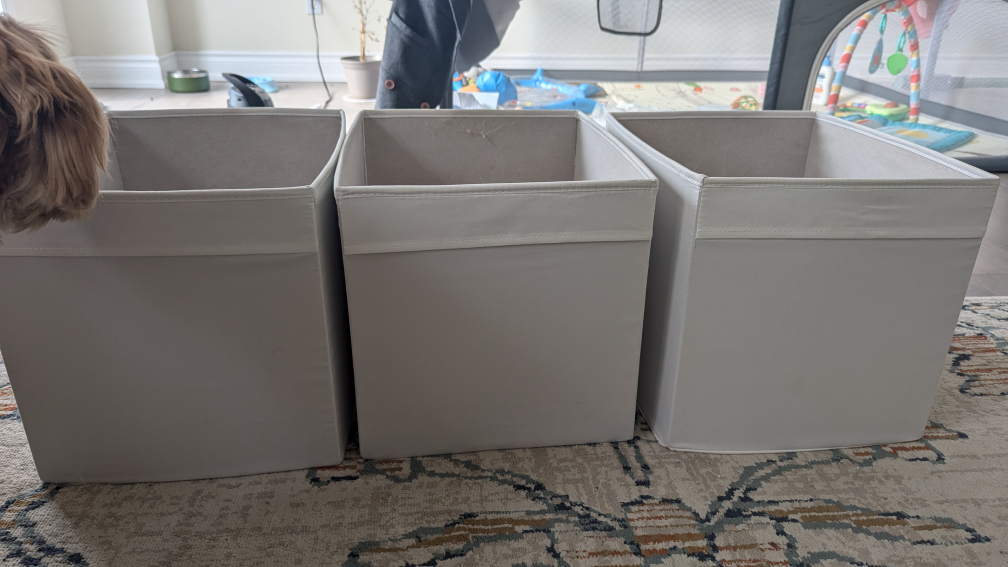 Three IKEA DRONA Storage Boxes - photo 4