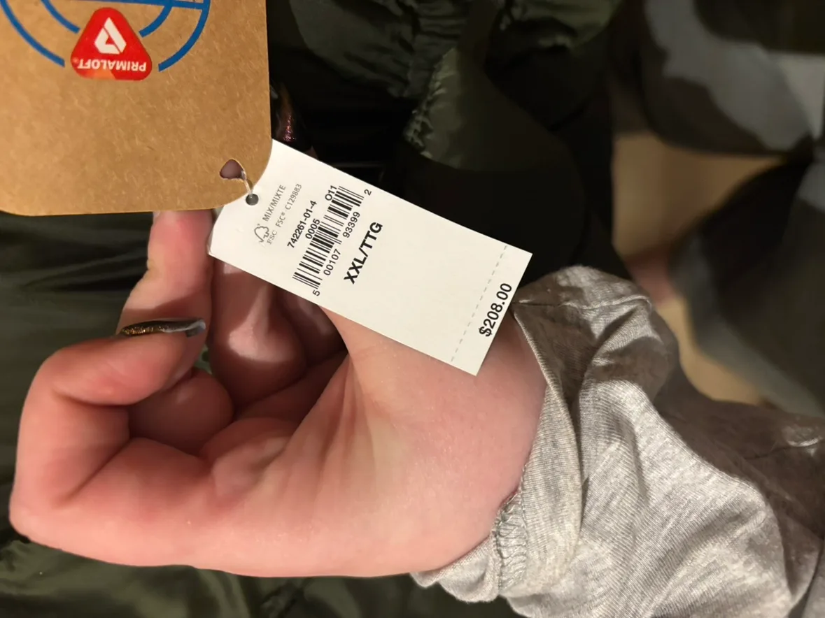 Gap Puffer Jacket - XXL - Olive Green image indicator(3)