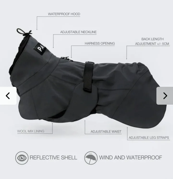 Paikka Dog Coat  - Windproof & Waterproof image indicator(4)