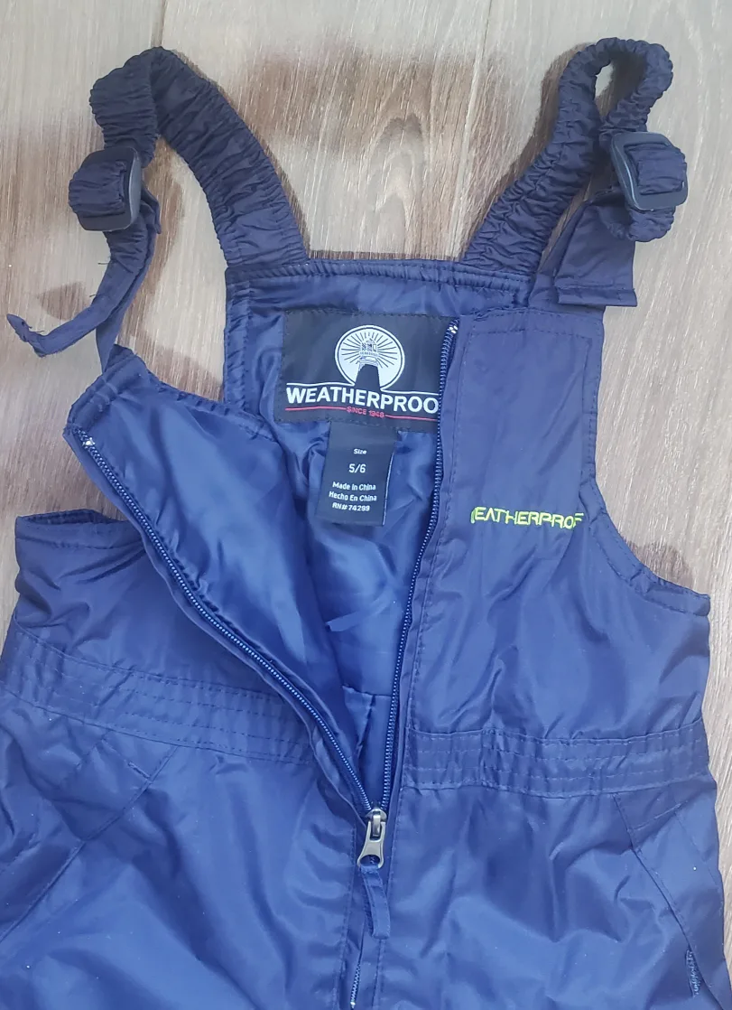 Weatherproof Kids' Size 5/6 Snow Pants image indicator(3)