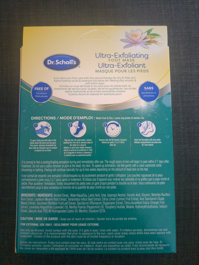 x2 Dr. Scholl's Ultra-Exfoliating Foot Mask - photo 2