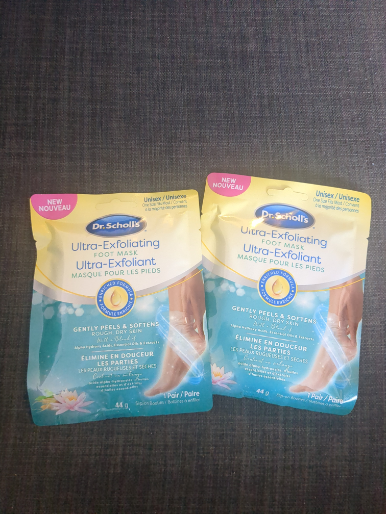 x2 Dr. Scholl's Ultra-Exfoliating Foot Mask - photo 3