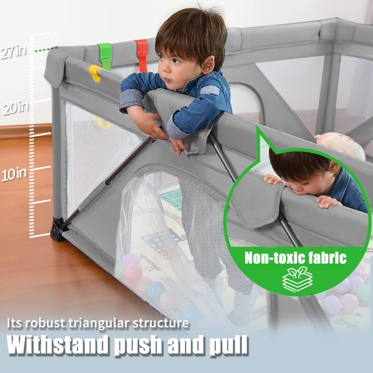 G2 Portable Baby Playpen - Grey - photo 4