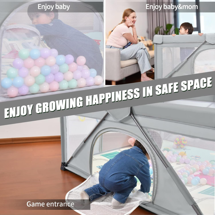 G2 Portable Baby Playpen - Grey - photo 5