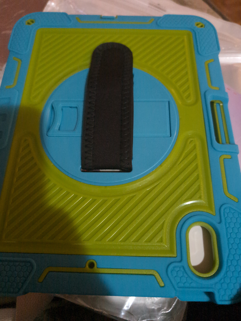 Kids' Tablet Protective Case - Green and Blue - photo 3