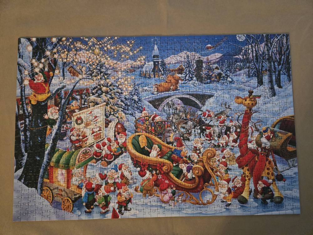 Christmas Jigsaw 1000 Piece Puzzle