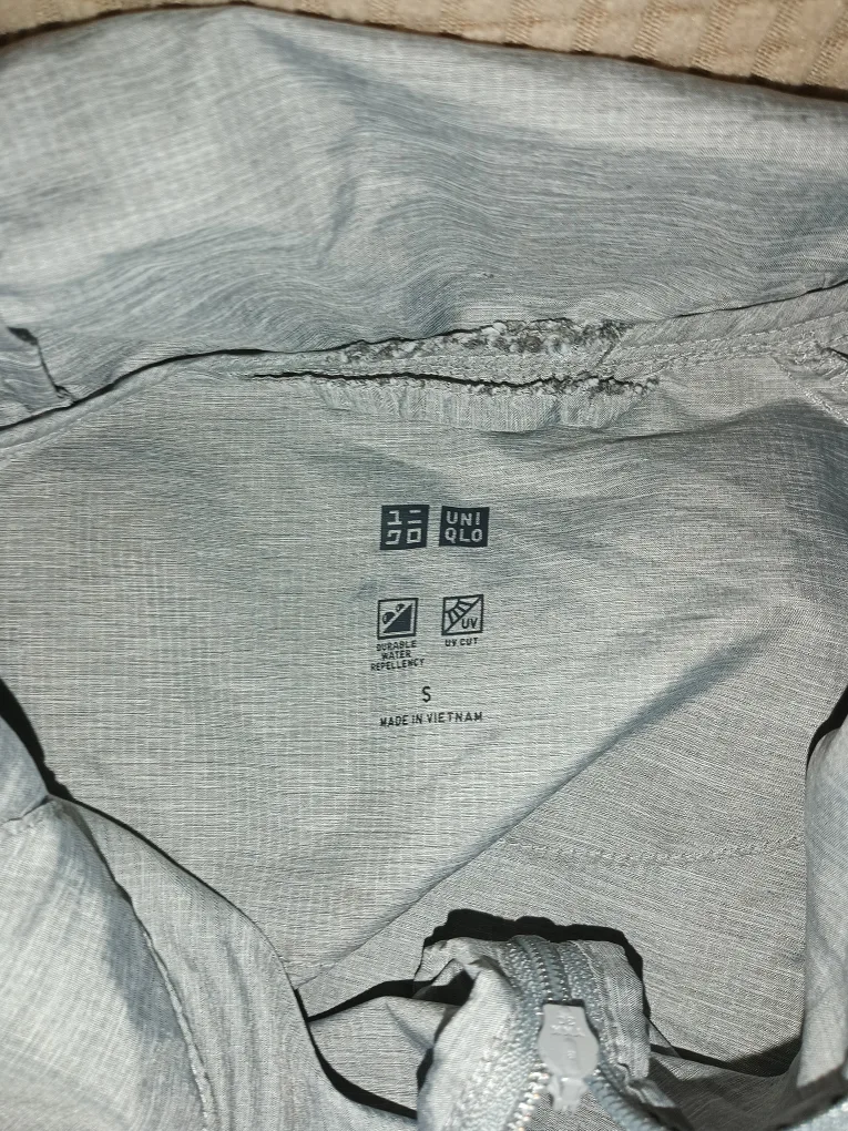 🏈 Uniqlo Light Grey Packable Jacket image indicator(2)