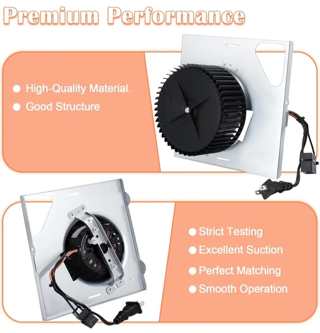 S97015157 BLOWER MOTOR ASSY. for BROAN-NUTONE Bathroom Fans image indicator(5)