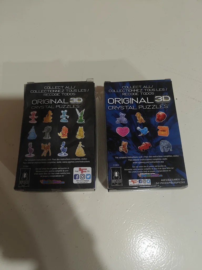 Original 3D Crystal Puzzles - Aladdin Genie & Panda image indicator(2)