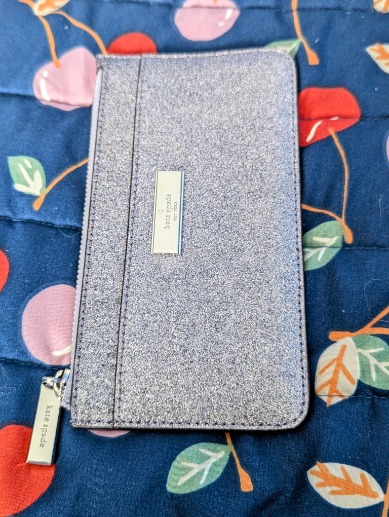 Kate Spade Glitter Card Holder