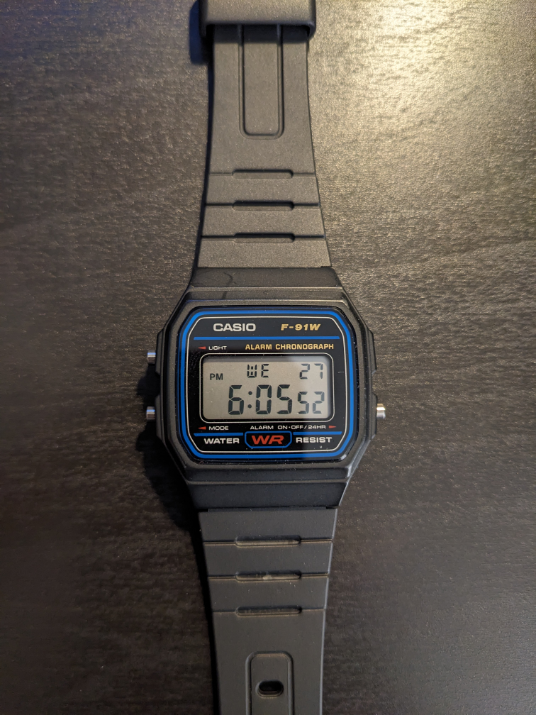 Casio F-91W Digital Watch