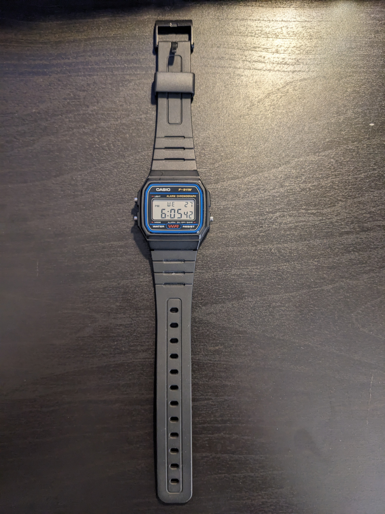 Casio F-91W Digital Watch - photo 2