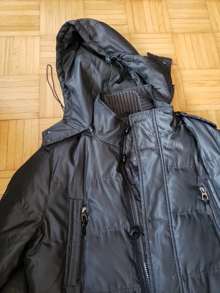 Men's Combo Brand Winter Puffer Jacket image indicator(3)