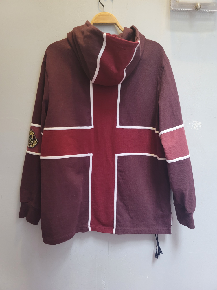 Grailed KITH Burgundy Rugby Hoodie Size XL - photo 4