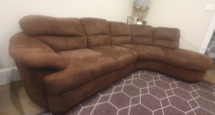Brown Sectional Sofa - photo 5