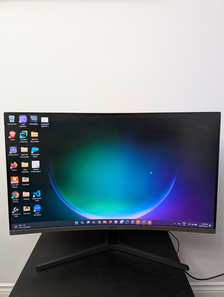 Samsung 32-inch Curved Monitor | 75Hz | LC32R500FHXZA - photo 3