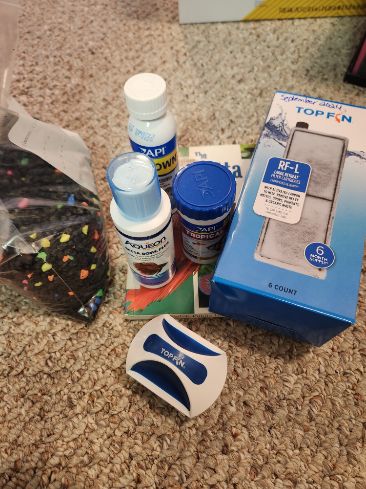Top Fin 3 Gallon Aquarium Kit with Accessories - photo 2