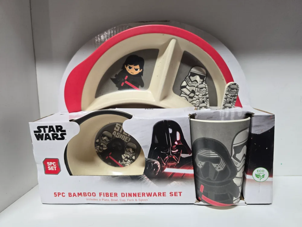 Star Wars 5-Piece Bamboo Fiber Dinnerware Set thumbnail