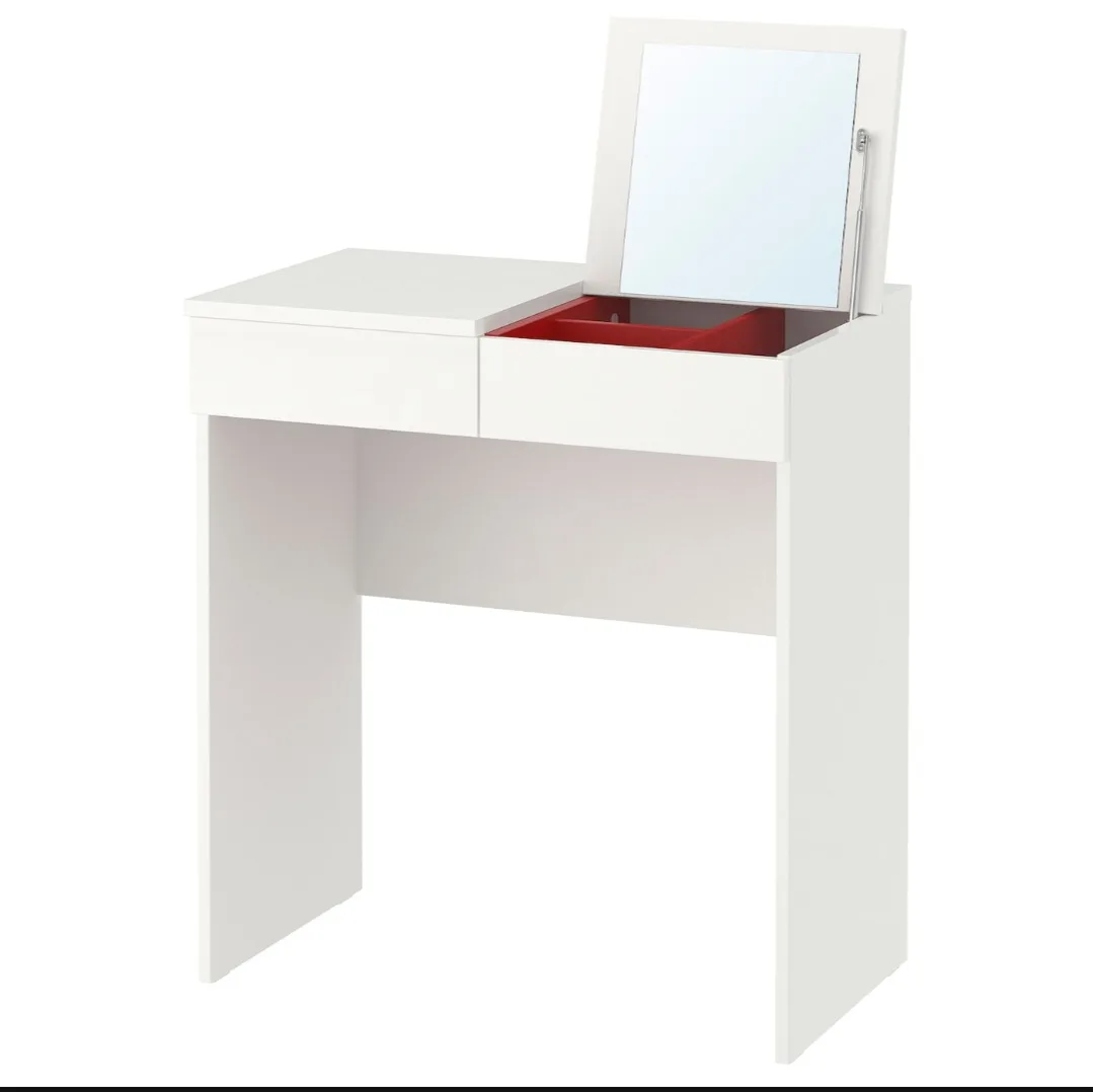 Vanity Desk with Mirror and Drawer image indicator(6)