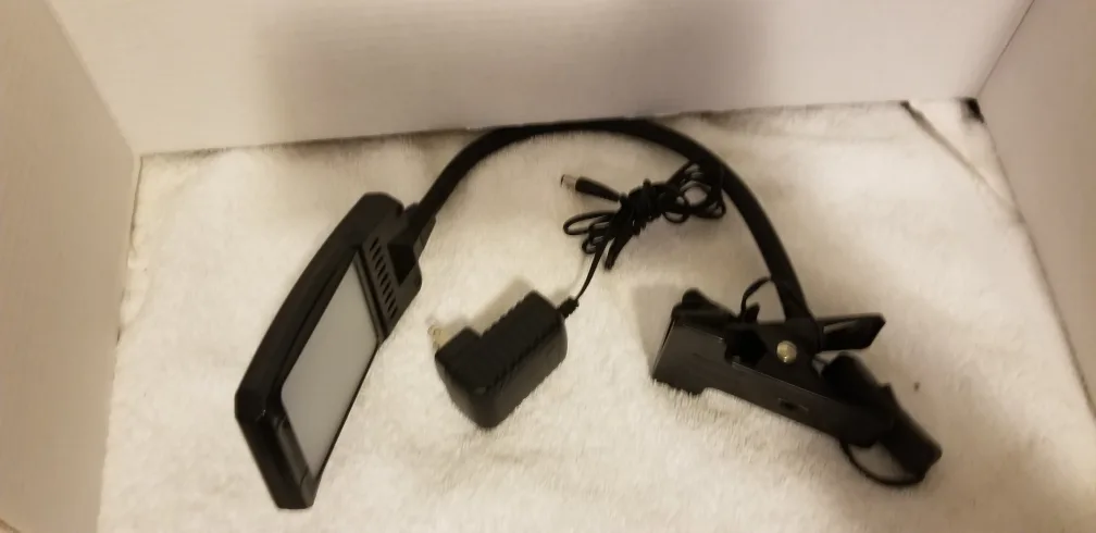 Clip-on LED Desk Lamp with Flexible Gooseneck image indicator(3)