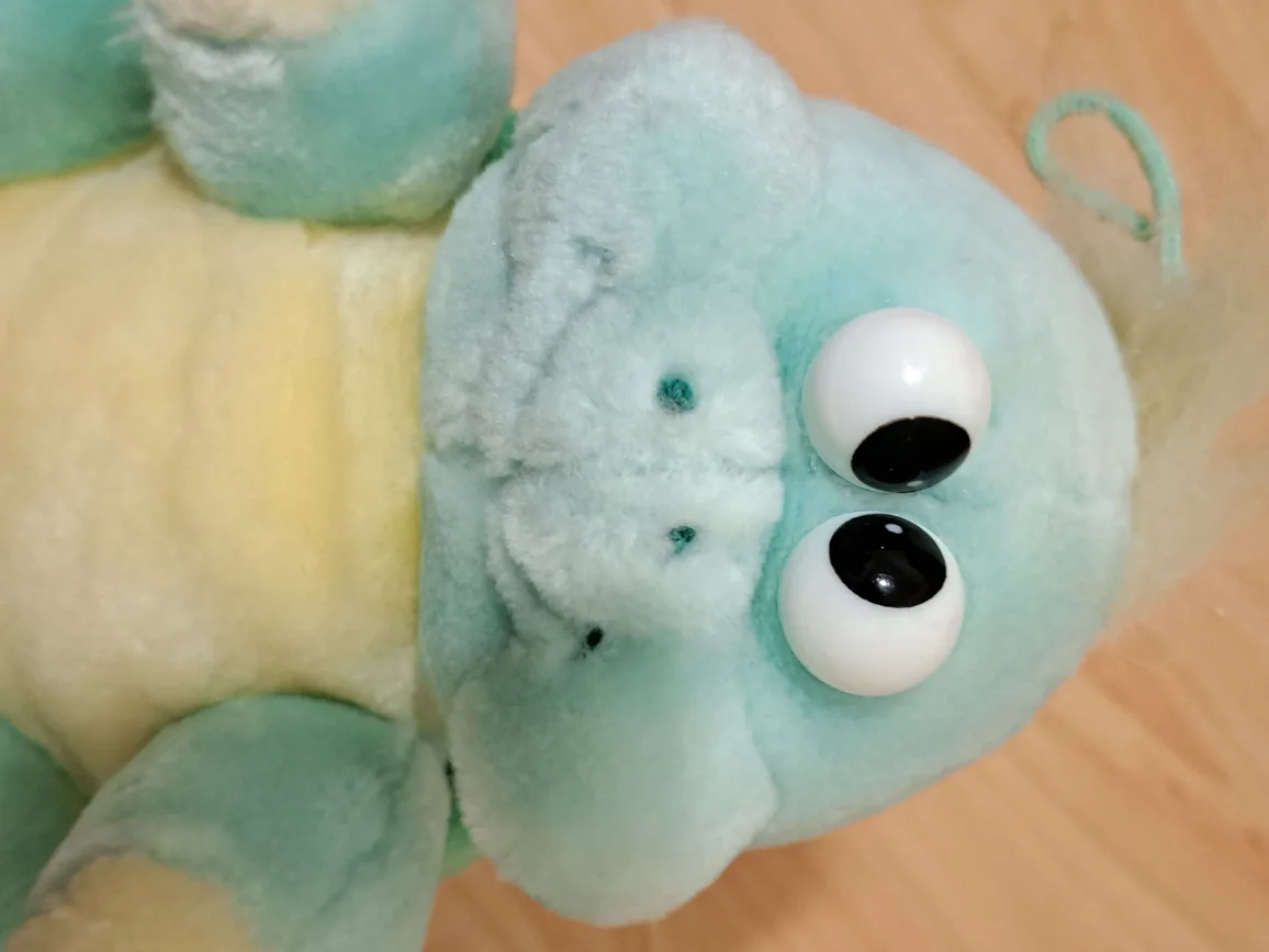 Vintage Plush Turtle Toy 8" image indicator(6)