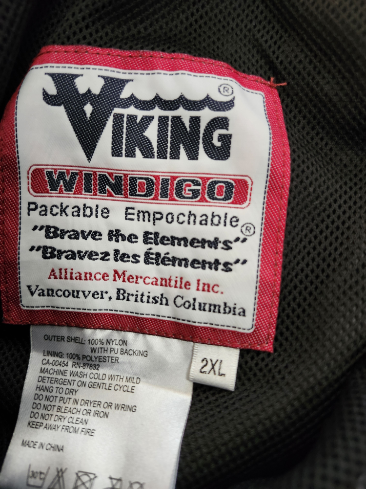 Viking Indigio Packable Rain Pants - 2XL - photo 2
