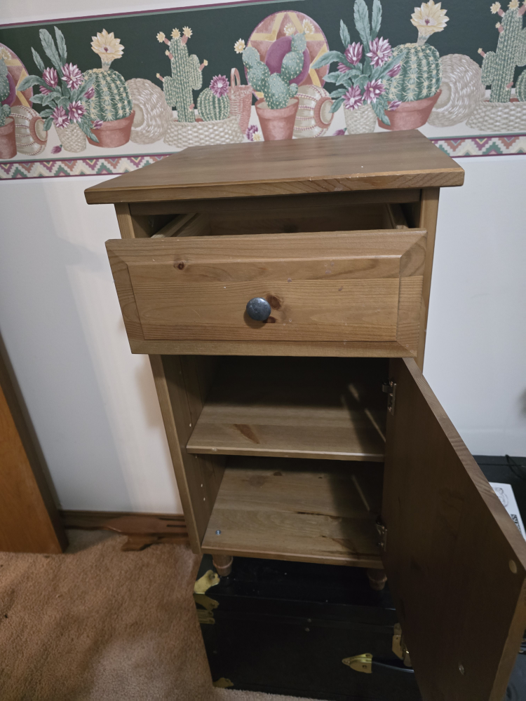 IKEA Wooden Nightstand