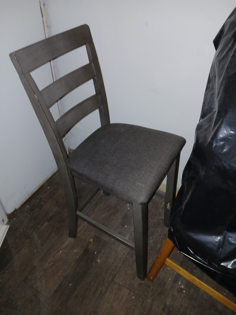 4 Gray Kitchen Chairs