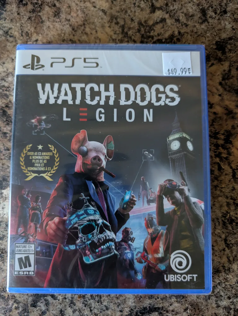 PS5 Watch Dogs Legion thumbnail