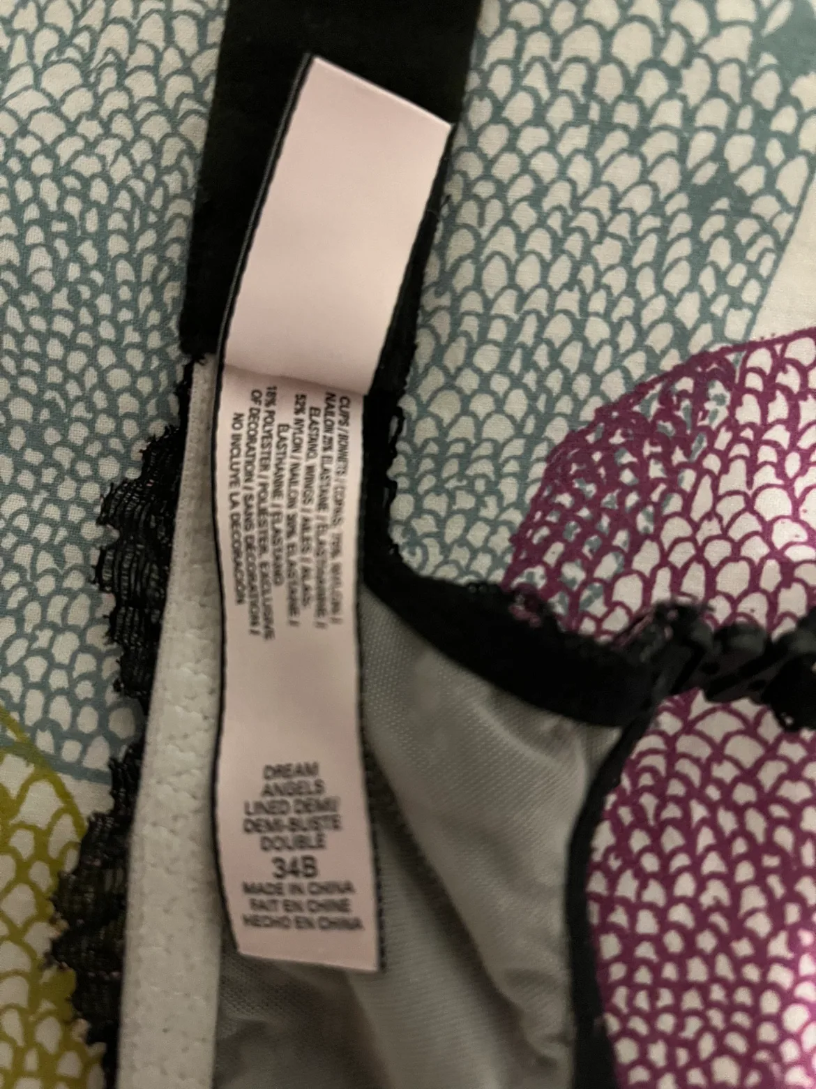 Victoria's Secret Dream Angels Demi Bra 34B image indicator(3)