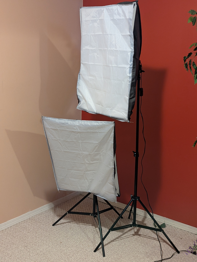 PhotoVideo Studio Softboxes with Stands