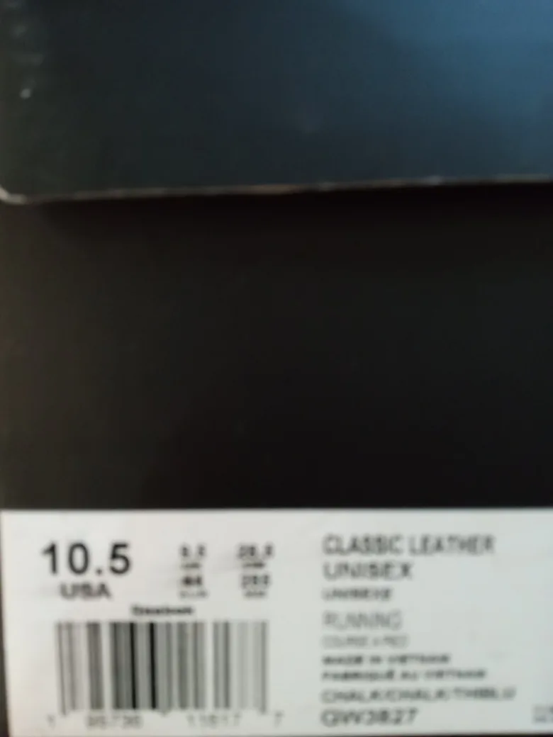 Reebok Classic Leather Unisex Running Shoes - Size 10.5 US image indicator(5)