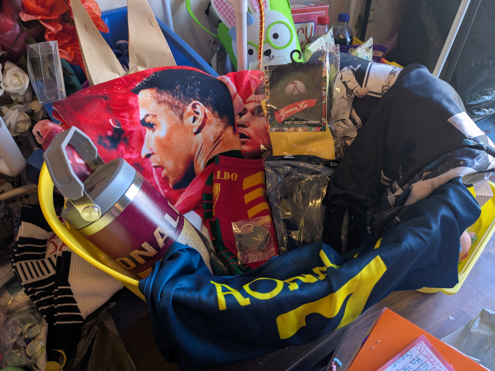 Cristiano Ronaldo Gift Basket - Soccer Fan Bundle
