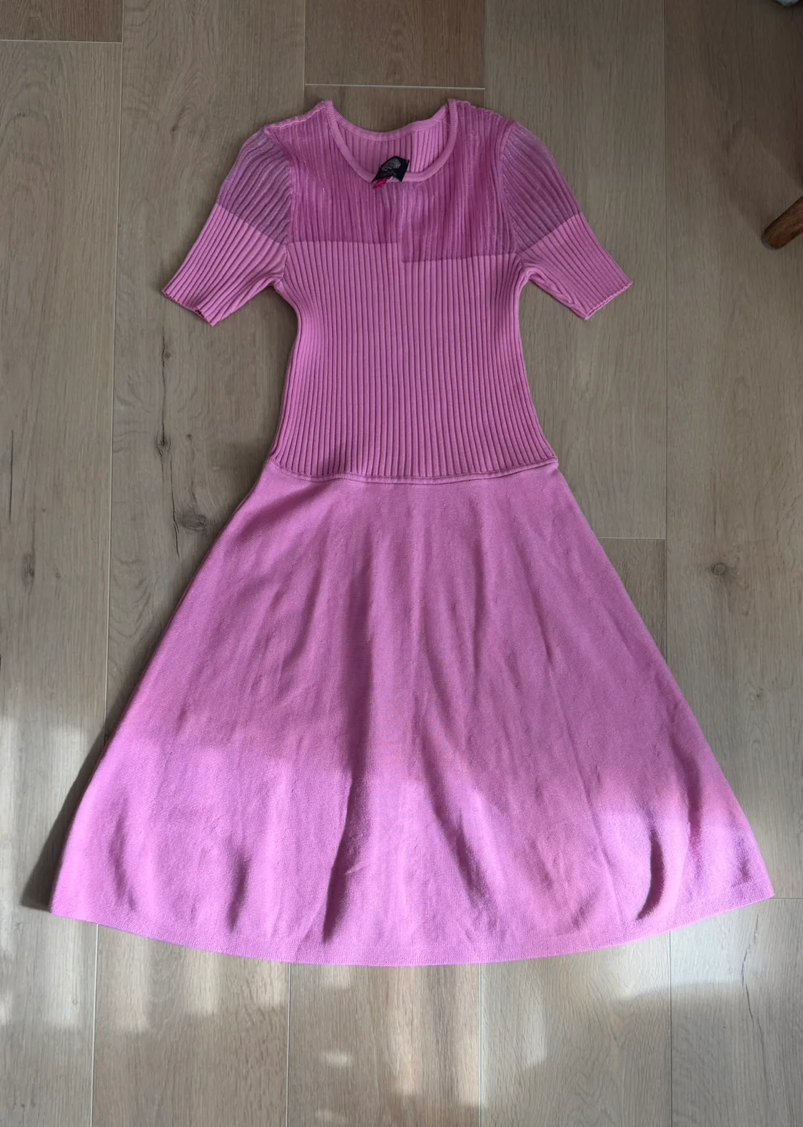 New Vince Camuto pinky knitted dress image indicator(4)